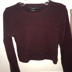 Cropped sweater